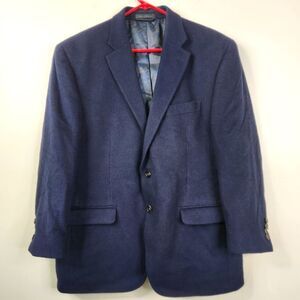 Lauren Ralph Lauren Mens Wool Silk Cashmere Blend 2 Button Closure Blazer 42S